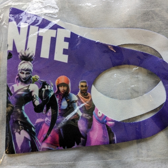 Fortnite Face-Mask. Purple -multicolor - Picture 5 of 6